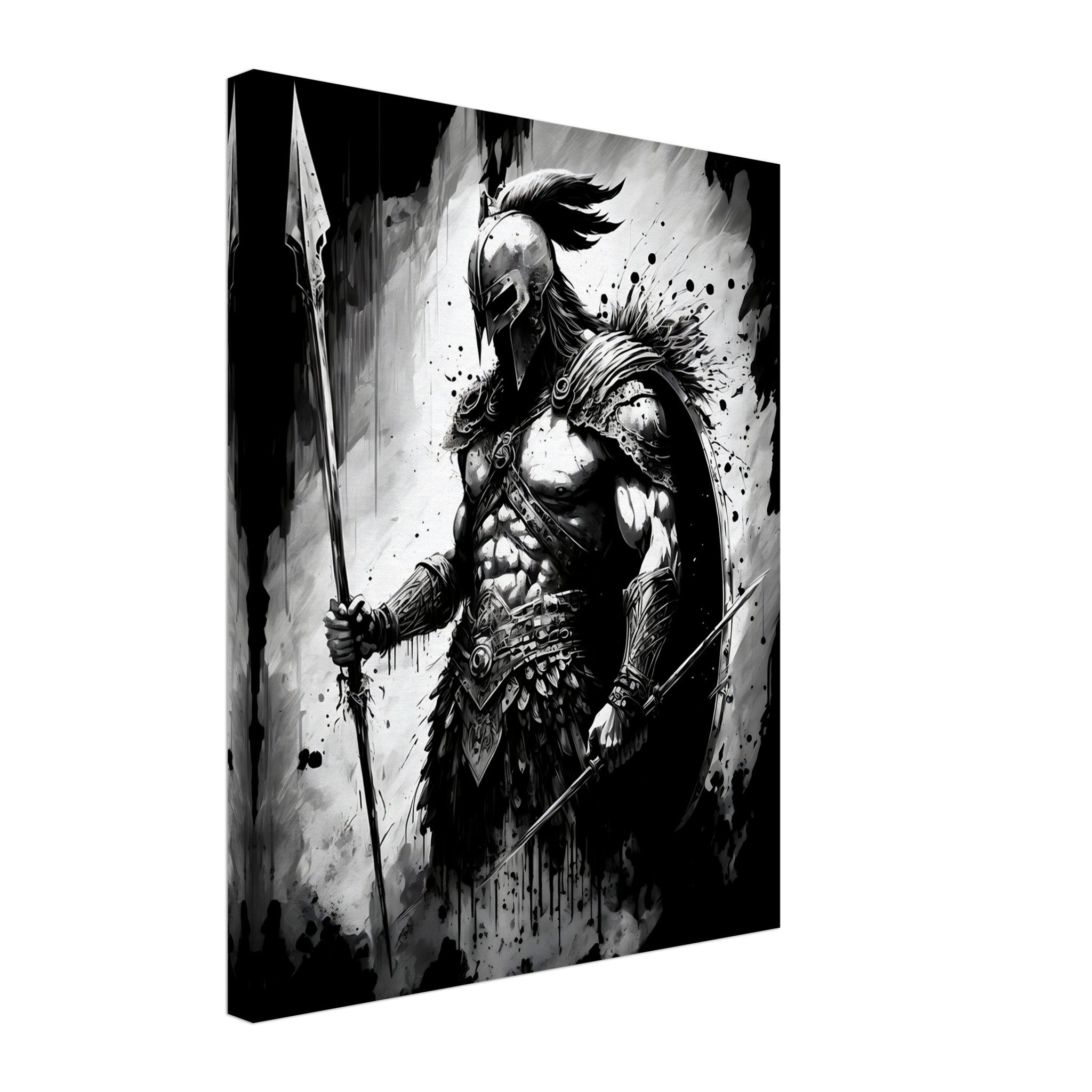 Abstract Spartan - Canvas