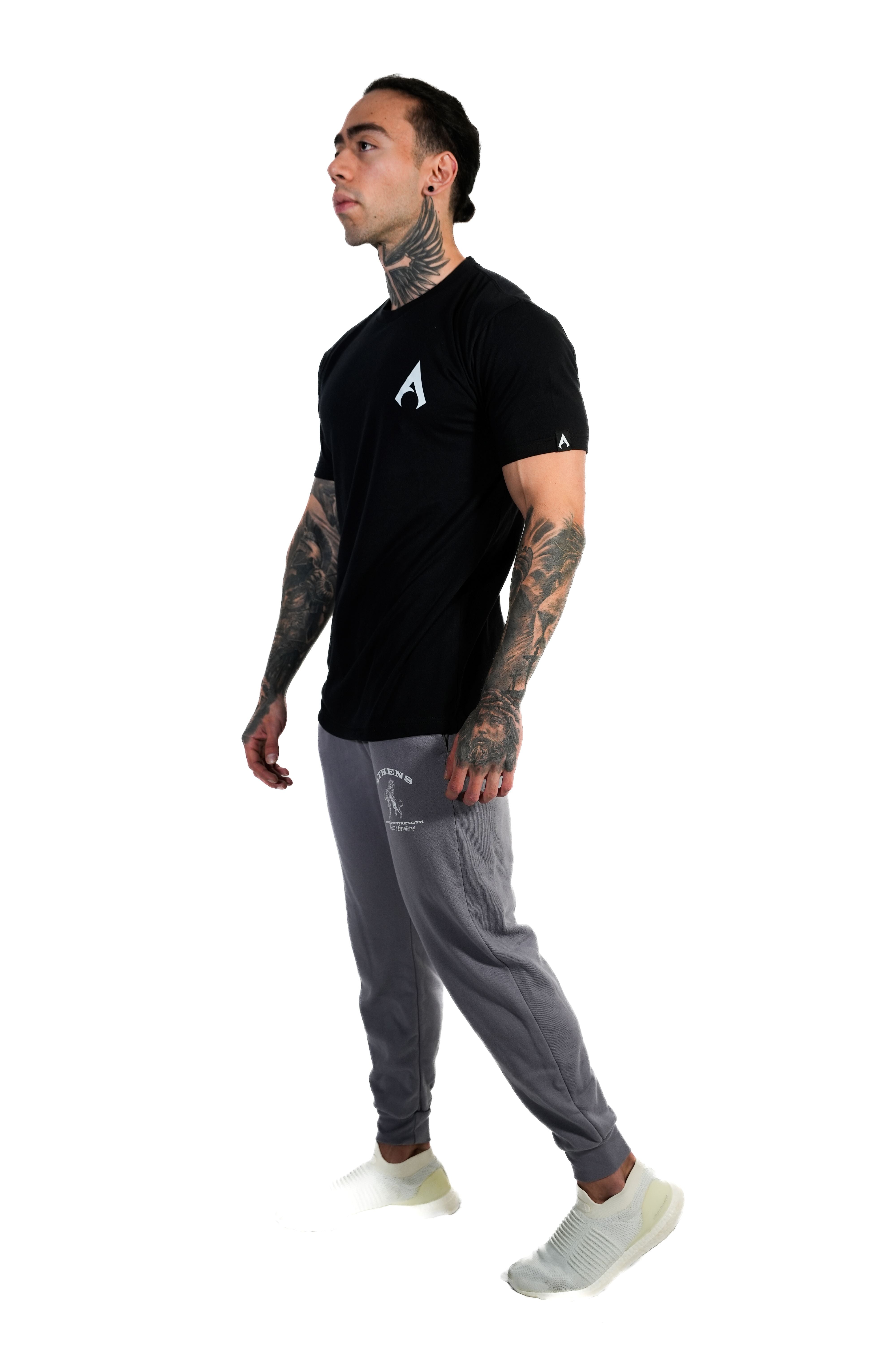 Staple Workout Tee, Black